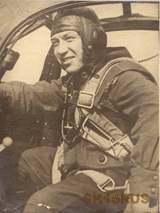Боисов А.А. в своей Аэрокобре, 1943 год